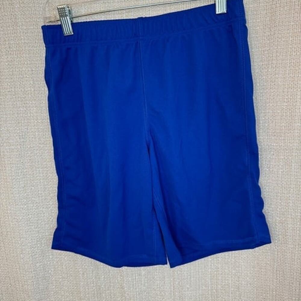 Lands' End NWOT girls cobalt blue mesh gym shorts size XL